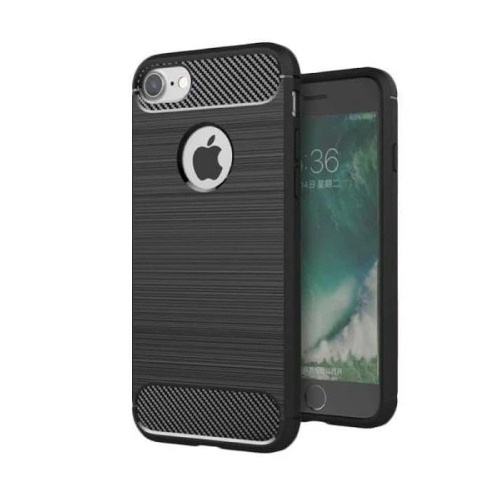 CASE SLIM FIT CARBON IPAKY IPHONE 7 IPHONE 8 SOFTCASE - FA