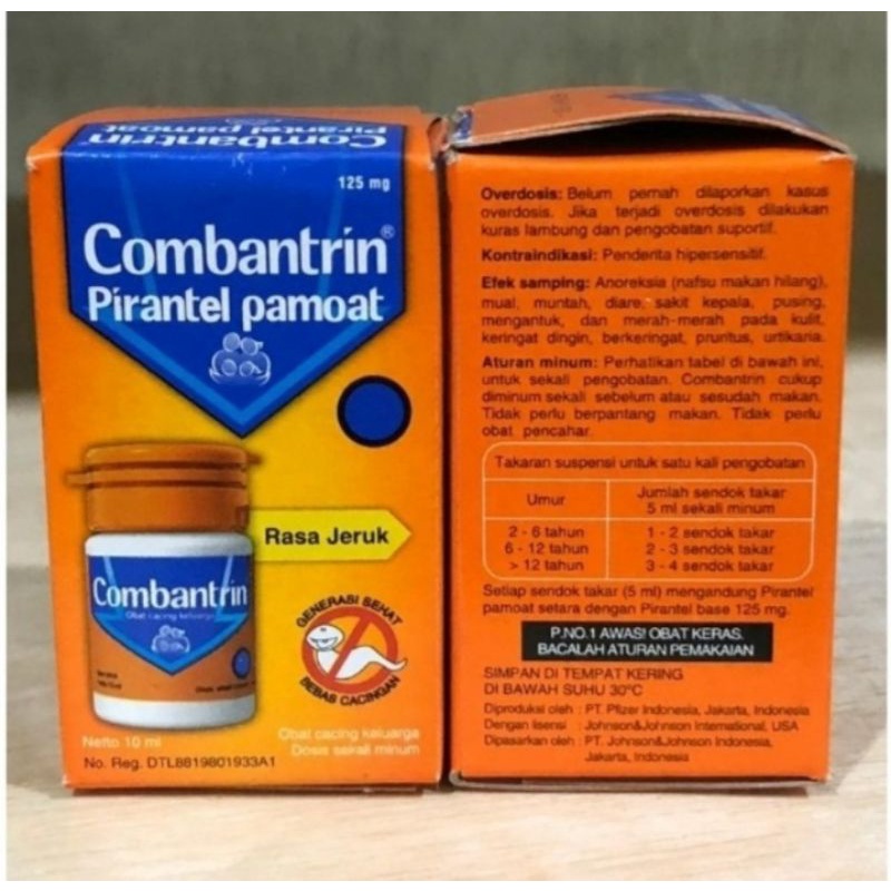 Combantrin Syrup jeruk