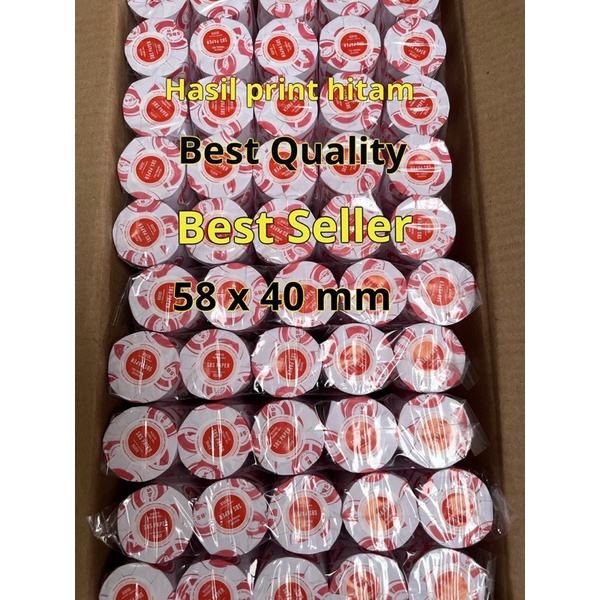 

Kertas kasir Thermal / termal Paper Roll 58 x 40 / 58x40