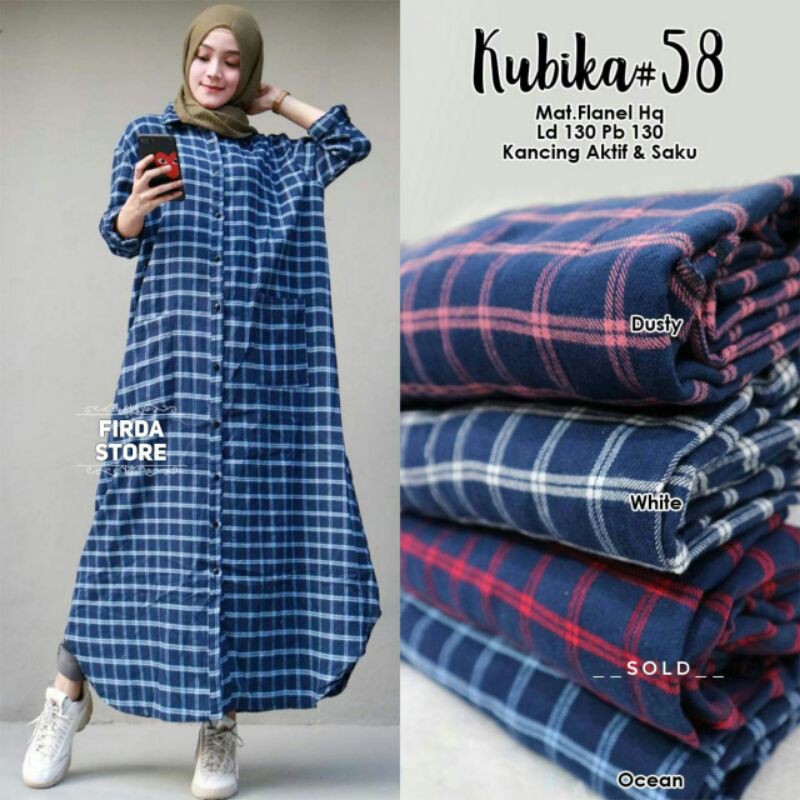KUBIKA#58 FLANEL JUMBO