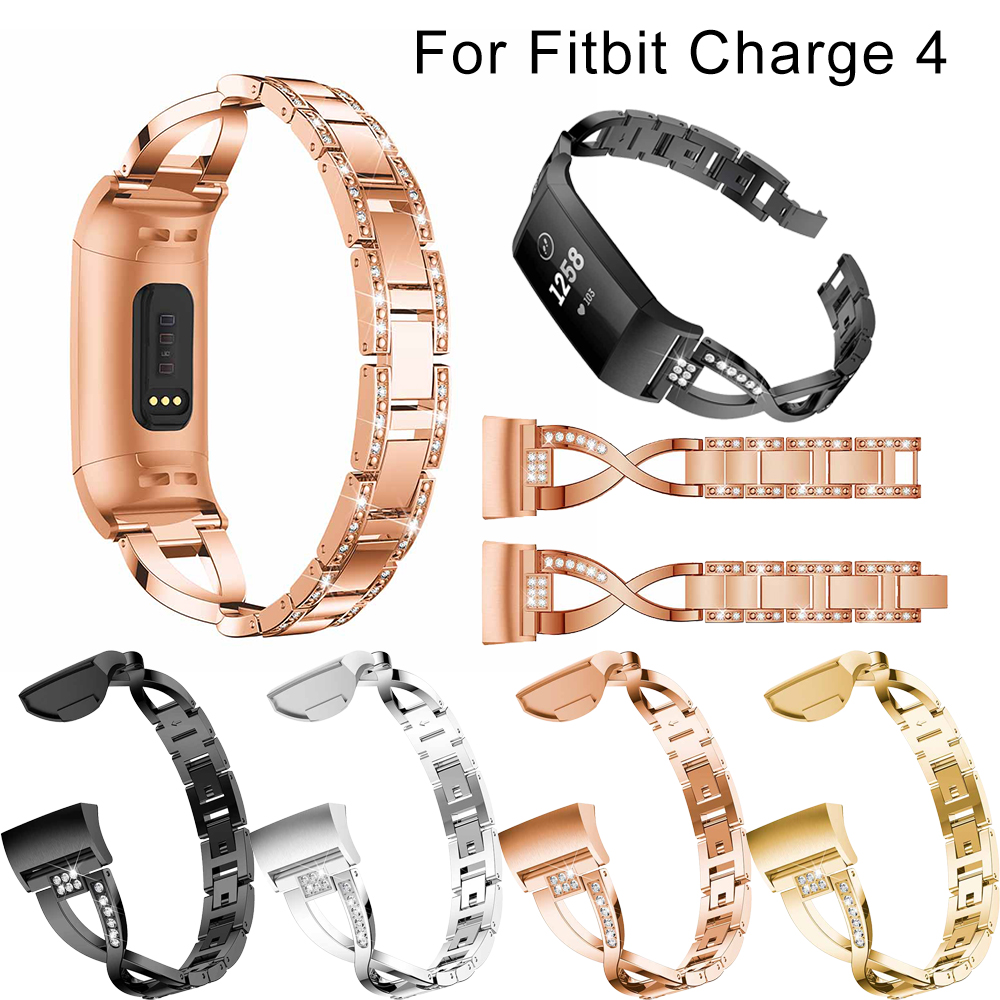fitbit charge 4 metal band