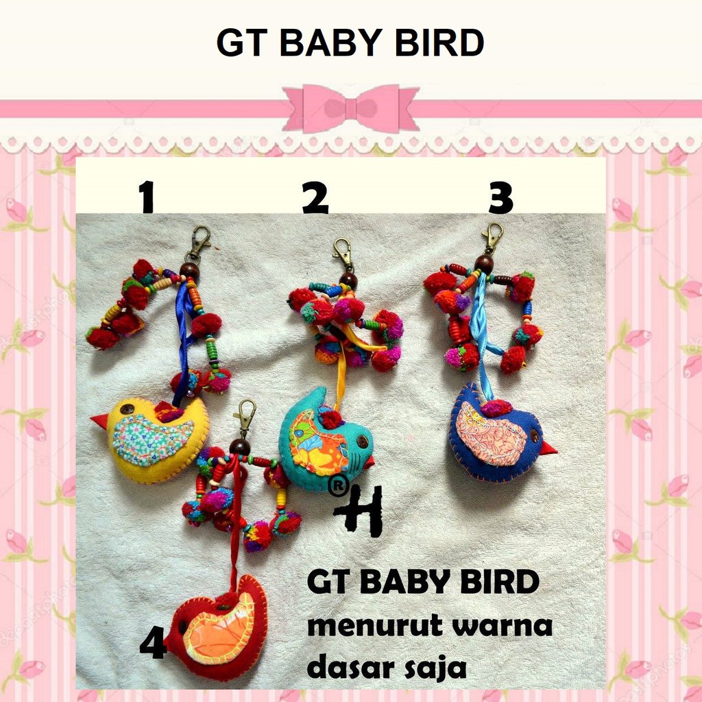 Gantungan Kunci Motor / Gantungan Kunci Lucu Unik / Gantungan Kunci Boneka Thailand