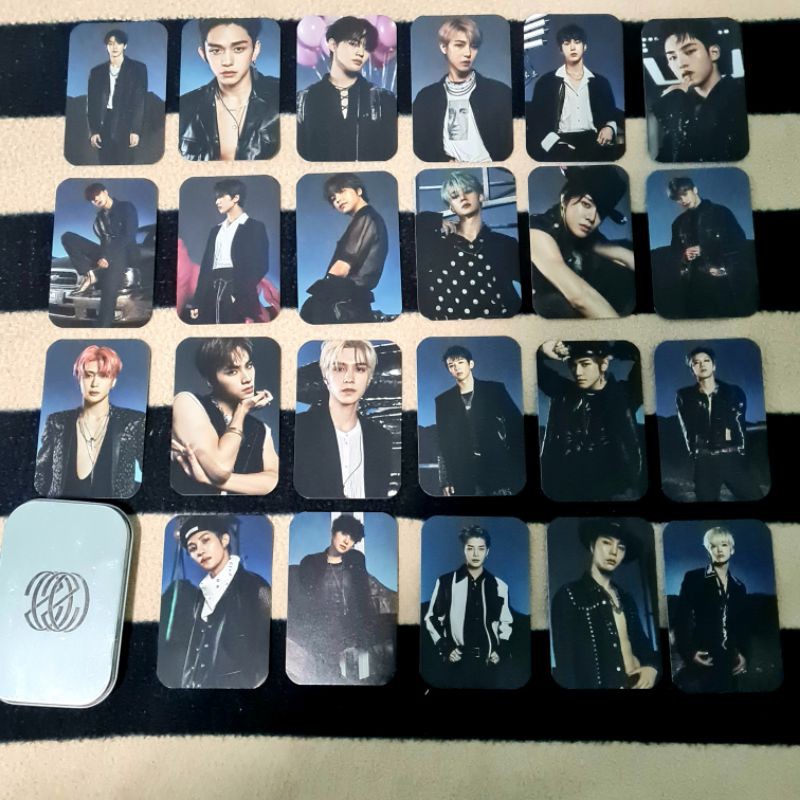 [SHARING] NCT - 'Resonance' Exclusive Photo card Set Tin case Photocard nct127 dream wayv jaehyun je