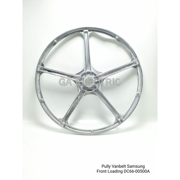 PULLY V-BELT MESIN CUCI SAMSUNG FRONT LOADING DC66-00500A