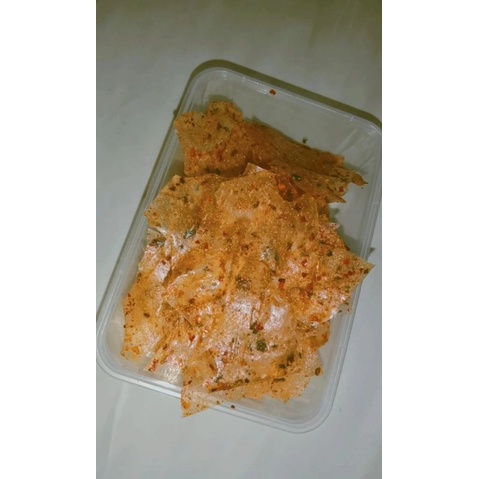 

[READY] Keripik Kaca / Kripik Kaca Pedas Daun Jeruk 500ml