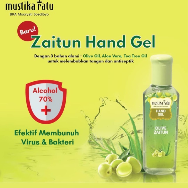 Hand sanitizer (zaitun hand gel 60 ml) PO