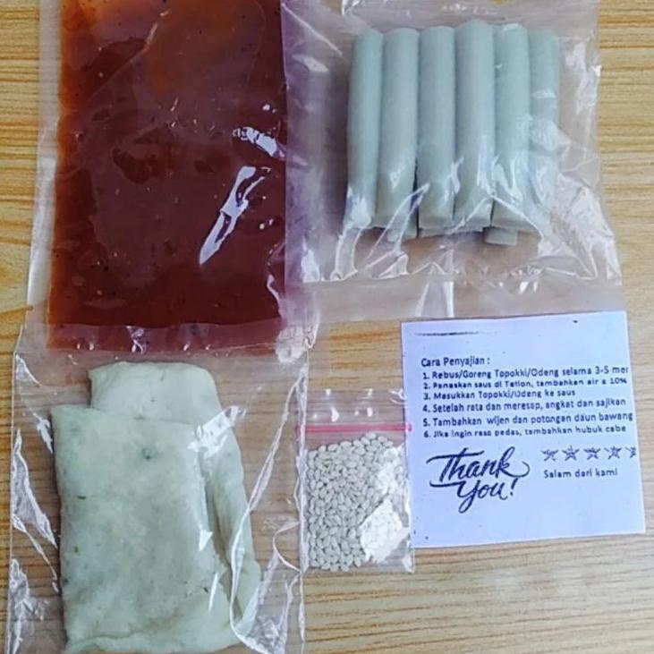 

Ee3E8--PAKET topokki Odeng / KOREAN FOOD INSTAN HALAL