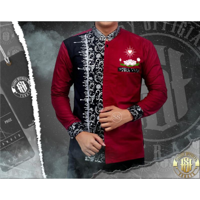 BATIK LENGAN PANJANG PSHT KEREN