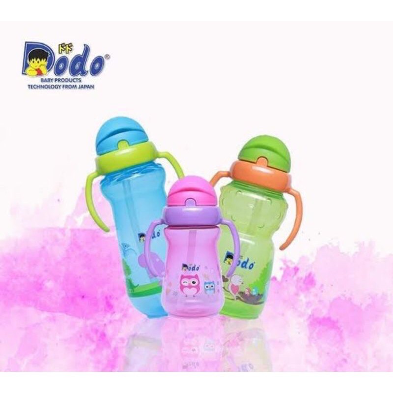 Dodo Bottle Sport Handle Cup Small 150ml DDC005 - Botol Minum Sedotan Anak + Pegangan Ukuran Kecil