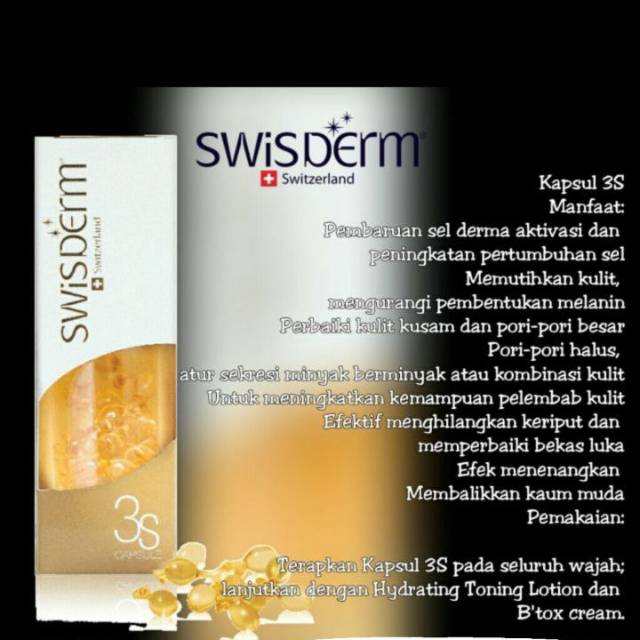 Kapsul 3S Serum Swisderm Murah Semarang