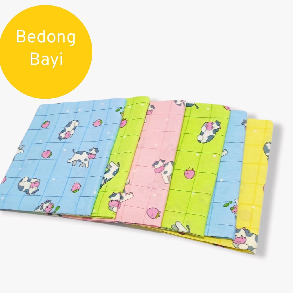 Bedong Bayi bayi Motif 6 pcs Murah