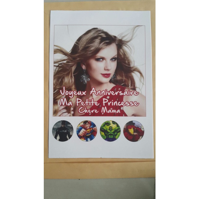 

Wafer-Biskuit- Icing Paper /Kertas Icing Uk A4 (5 Lembar) Kualitas Super -Biskuit-Wafer.