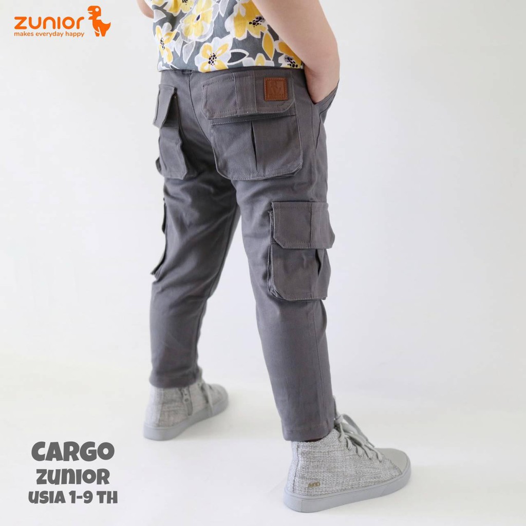 Zunior Celana Cargo Anak Laki Laki | DUO KRUCILS