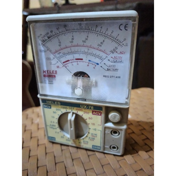 Heles - Multimeter analog