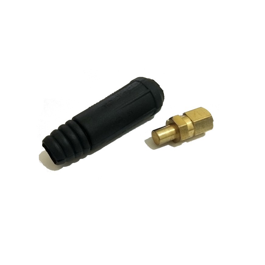 Kabel Konektor Las Male Connector Las 10-25mm Socket Las Laki Laki Conector cable Travo Las Jantan