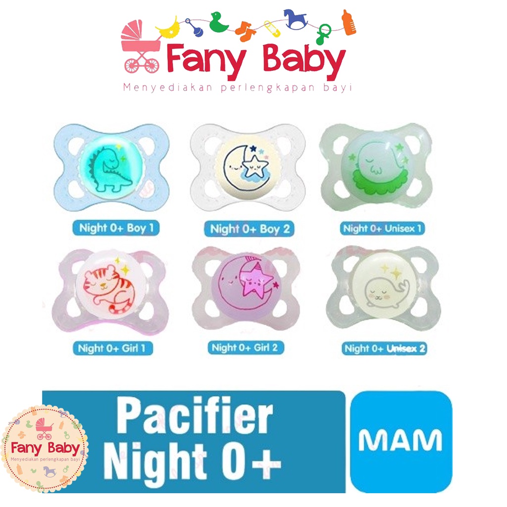 Mam (0m+) Night Pacifier - Glow In The Dark