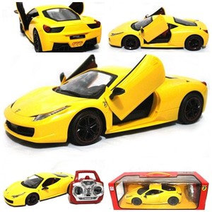 Rc Car Ferrari 458 Italia Bisa Buka Pintu Skala 1:14 Lic