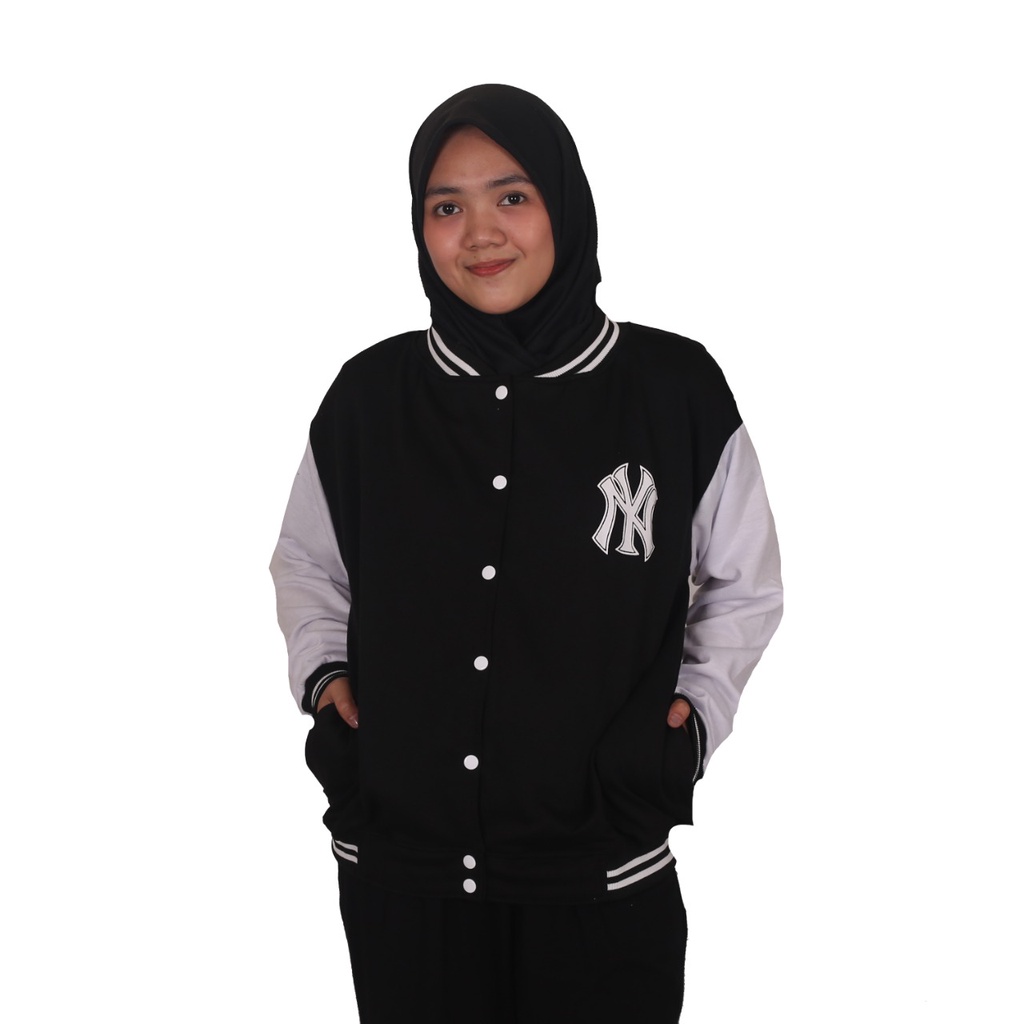 MVP - Jaket NY Baseball - Jaket Baseball Unisex