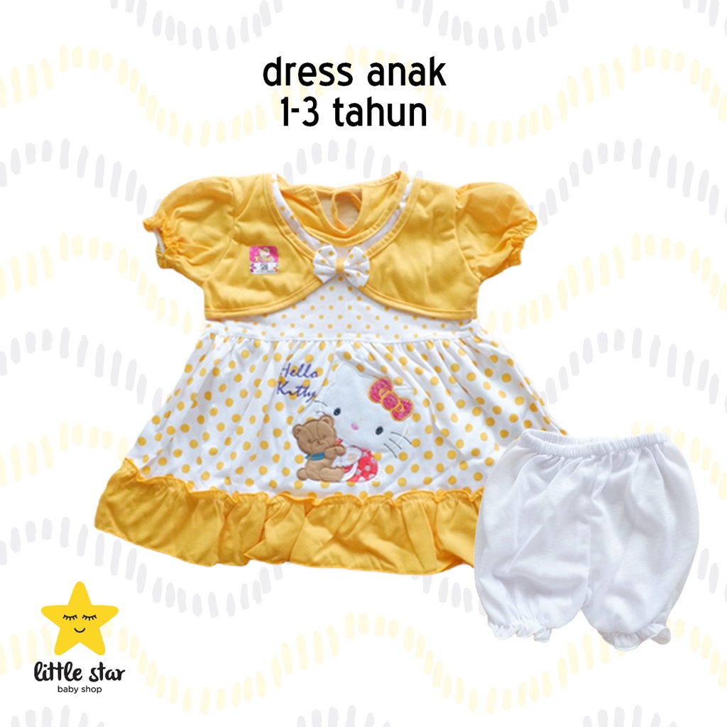 Y Lin Set Dress Anak Perempuan | Setelan Anak Bayi Cewek
