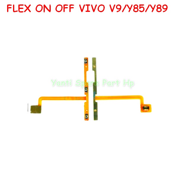 Flexible On Off Vivo V9 Y85 Y89 Original New