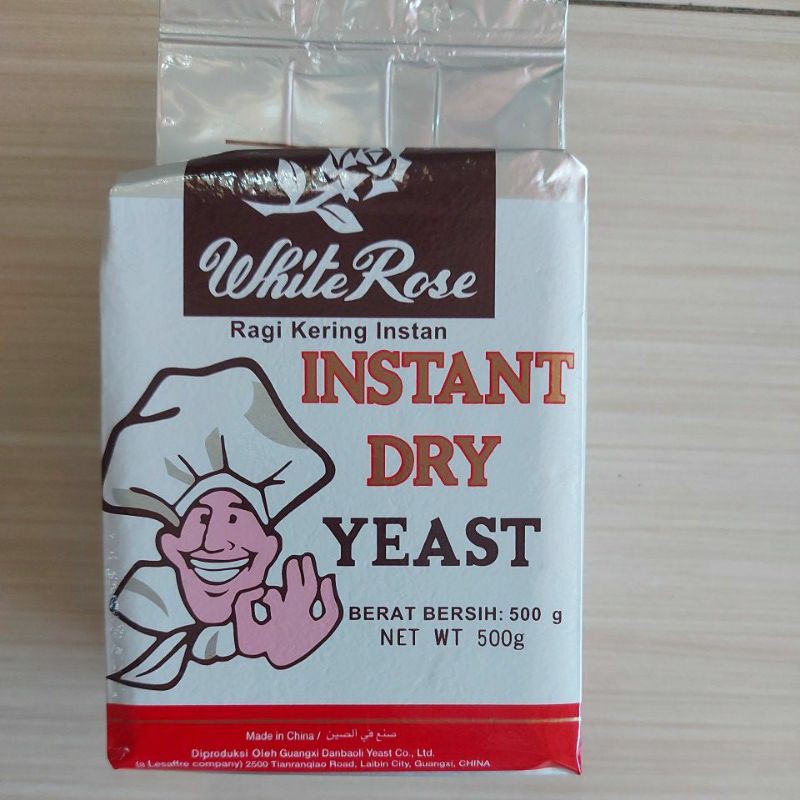 

yeast white rose premium 500 gram