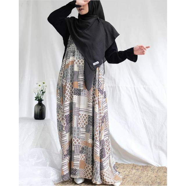 Laila Dress Set by Khalewale daily (Preloved Outernya saja)