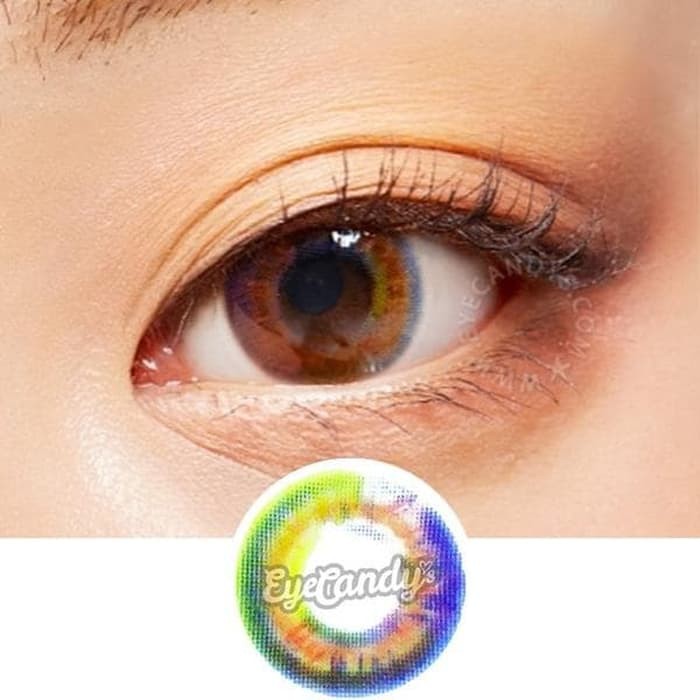 Softlens Sweety Plus Luna Prism Venus Brown (Coklat)