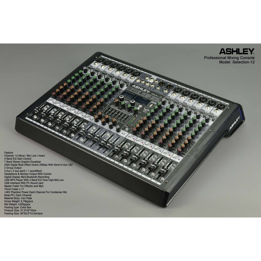 Mixer Ashley Selection12 / Ashley Selection12 / Mixer Audio Selection 12