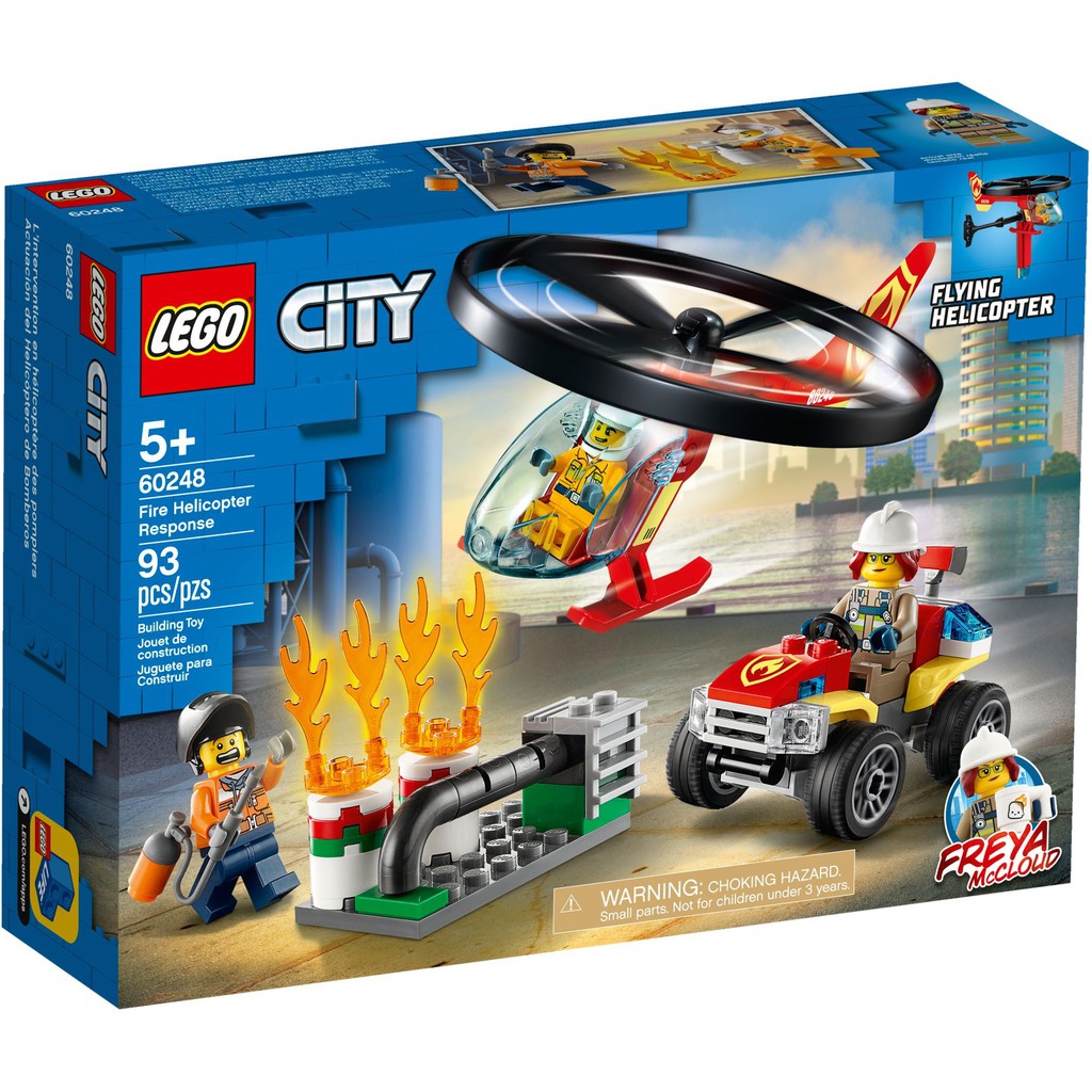 Toys LEGO City - Fire Helicopter Response 60248