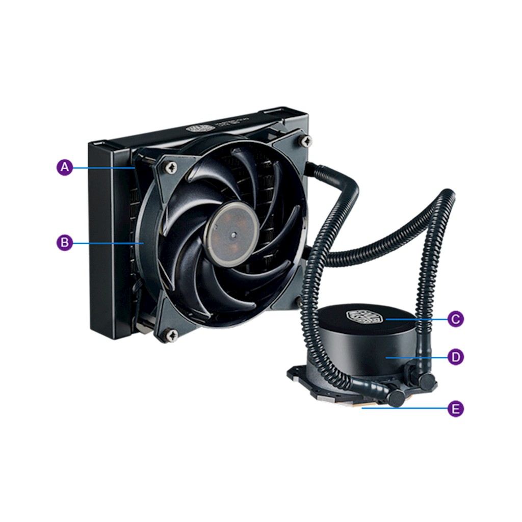 Cooler Master MasterLiquid Lite 120 CPU Liquid Cooler