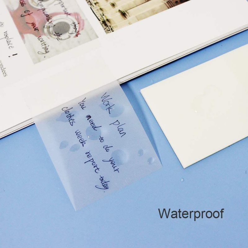 

50 Lembar Sticky Note Transparan Untuk Pelajar