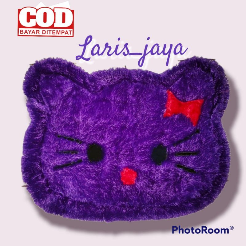 Kesed kaki karakter bulu rasfur anti slip