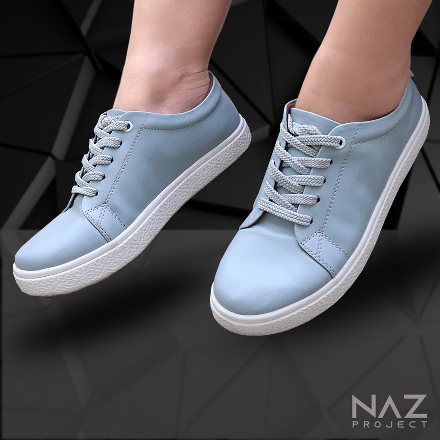 Sepatu Sneakers Putih Wanita Cewek Casual Original NAZ x DEDRICK x Amron Store