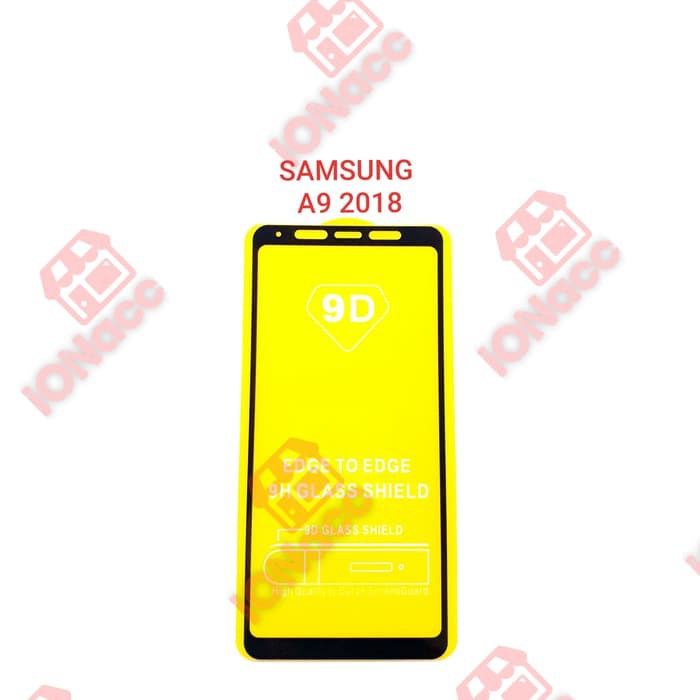 TEMPERED GLASS FULL HD SAMSUNG GALAXY A9 2018-ANTI GORES KACA