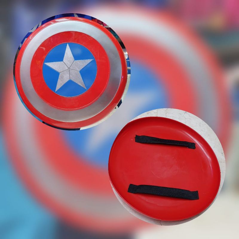 SHILD TAMENG PLASTIK MAINAN CAPTAIN AMERICA / mainan shield captain america