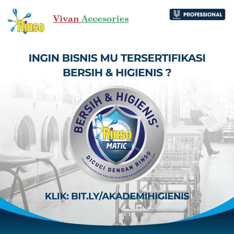 RINSO MATIC Profesional DETERJEN CAIR Laundry jerigen 4,5ltr