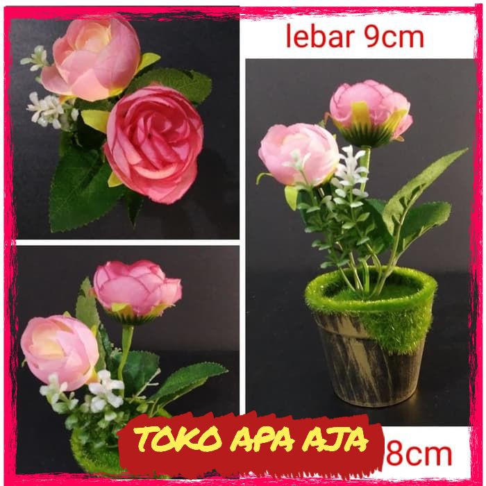 R710 Bunga Plastik Pajangan Bunga Hias Hiasan Kamar Dekorasi Kamar Hiasan Rumah Dekorasi Rumah A662