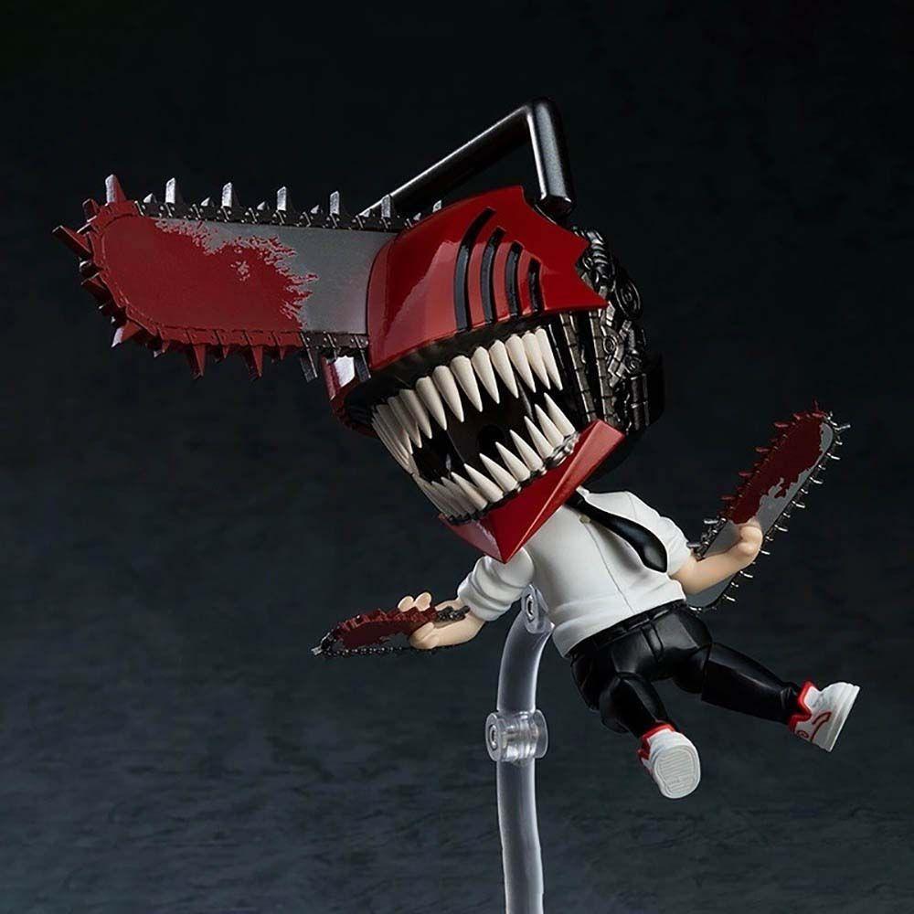 Lanfy Chainsaw Man Action Figure Gife Untuk Anak-Anak PVC Denji Model Mainan Anime Peripheral Anime Figure Model Angka