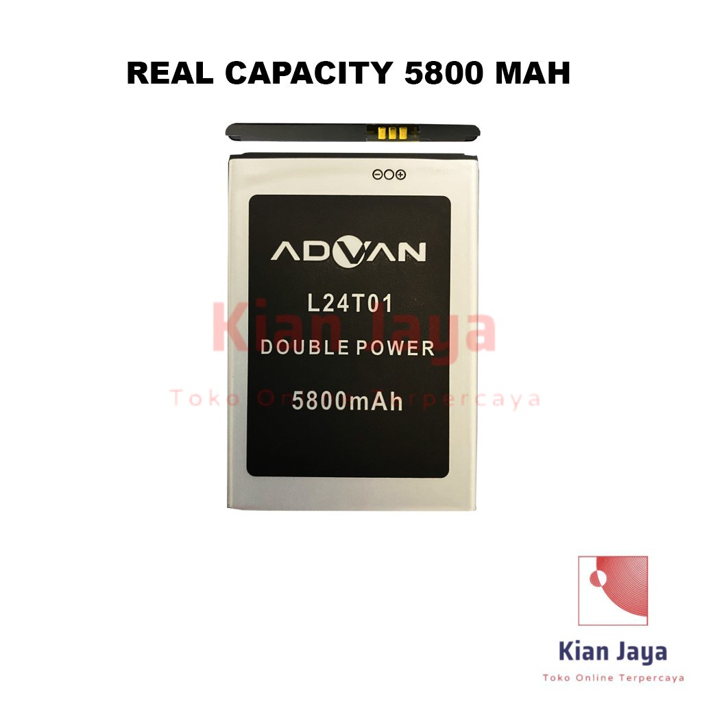 Baterai Advan i6c L24U01 S6 Plus L24T01 Original Double Power Batre Batrai Battery Hp S6+ Ori