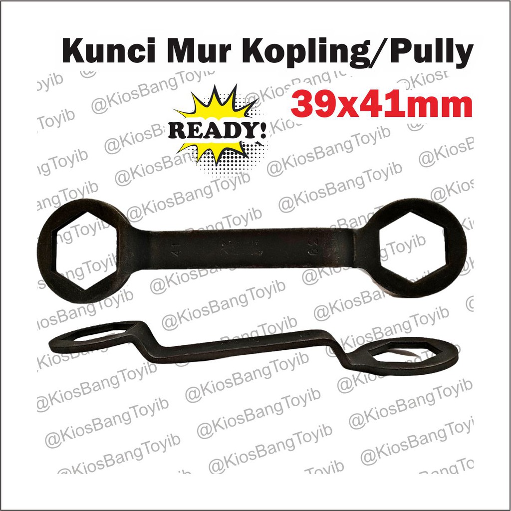 Kunci Pully CV/Kunci Mur Kopling/Coupling Nut Wrench Ukuran 39x41mm Motor Matic 𝐍𝐀𝐍𝐊𝐀𝐈