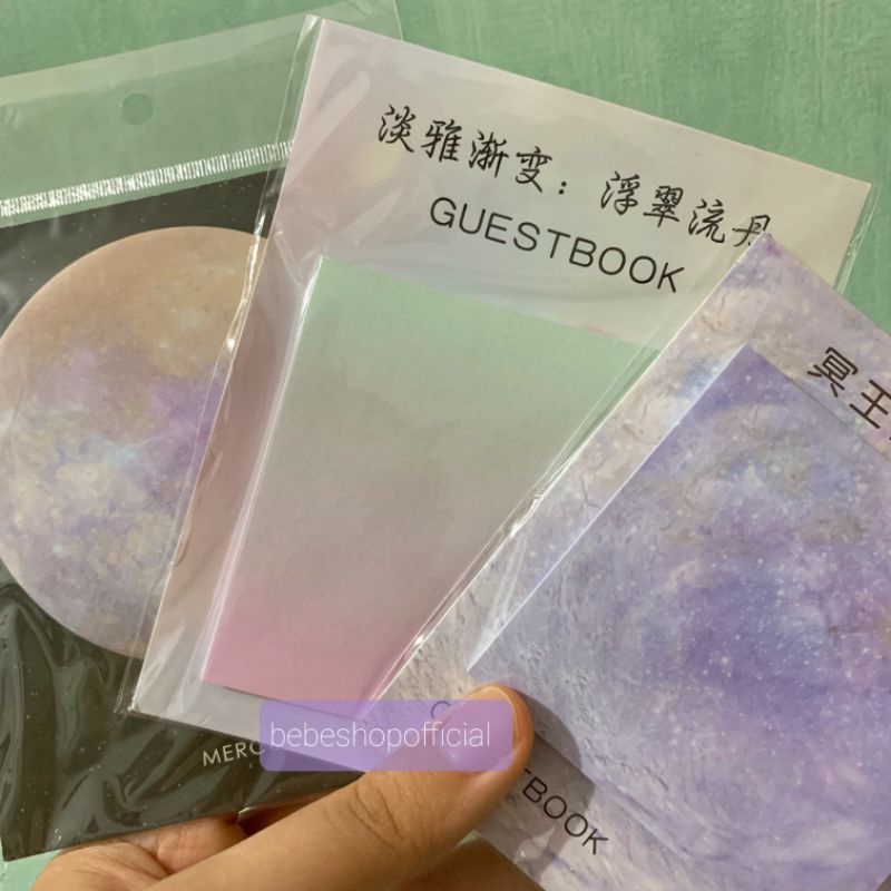 

Sticky Note Warna Planet