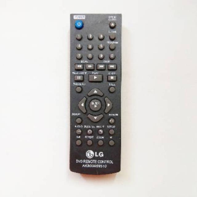 REMOT/REMOTE DVD PLAYER LG AKB33659510