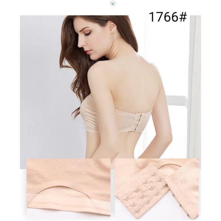 BRA KEMBEN 1766 SEAMLESS (FREE TALI BENING) BRALETTE - HITAM 