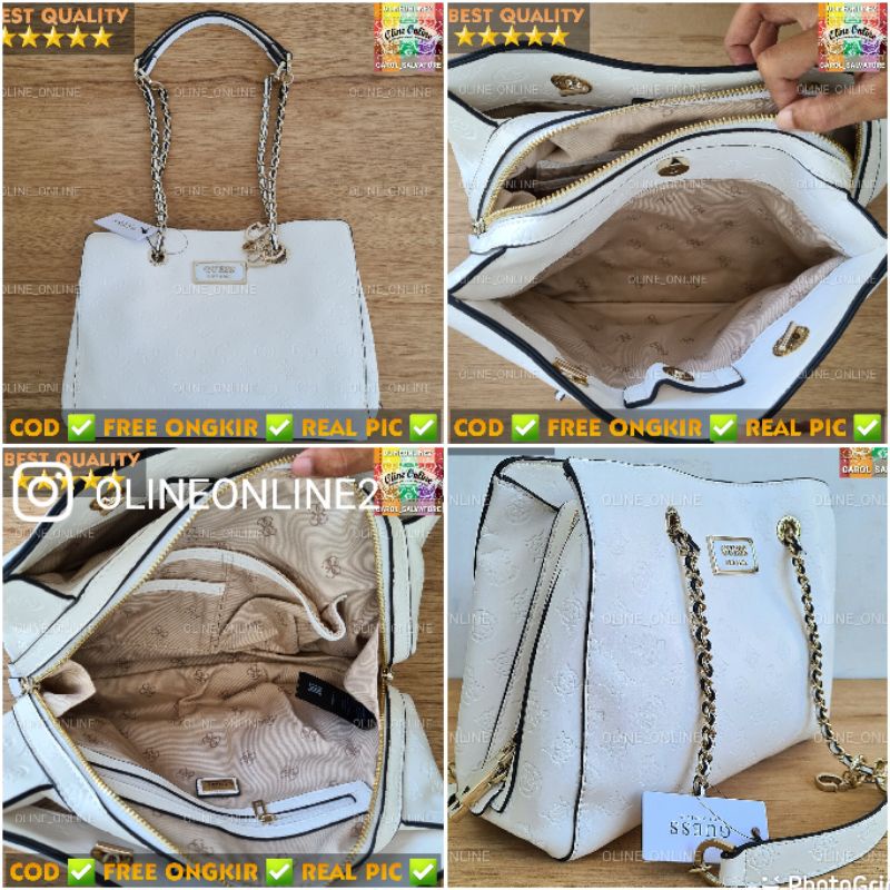 tas logo Love emboss satchel office emboss tas kerja kantoran ngantor dokumen bag besar 3 gb compartment 3 sekat gs banyak