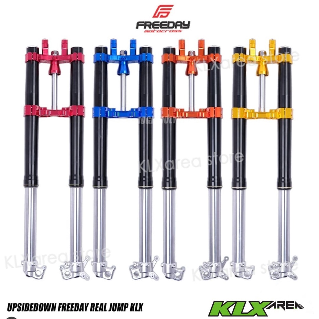 Shock Depan USD FreeDay KLX 150 250 BigFoot Dtracker New Tabung Hitam