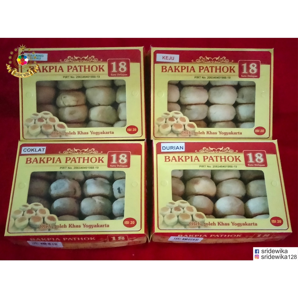 

Bakpia Pathok 18 (ASELI Djogja ) 450 Gram