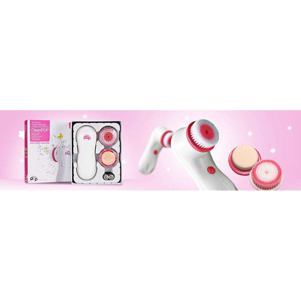 Clean Pop 4D Motion Facial Cleansing & Skin Care Brush