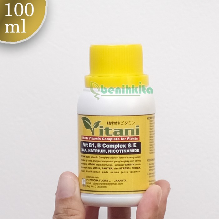 Pupuk Vitani B1 Multi Vitamin Untuk Tanaman 100ml