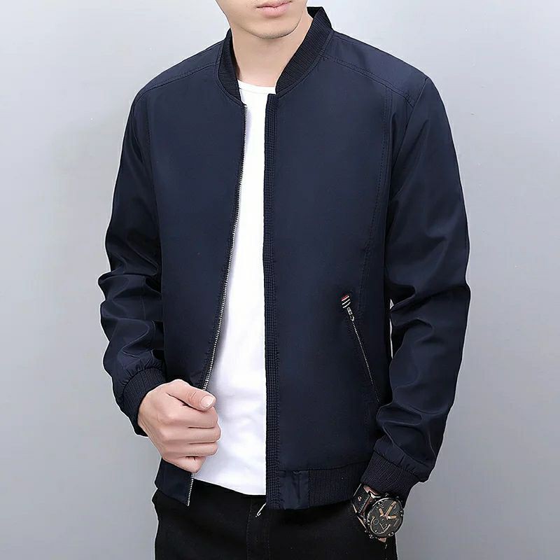 jaket pria/jaket bomber casual pria terbaru/Jaket harian