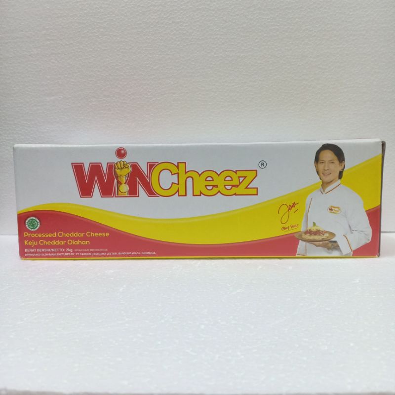 

WINCHEEZ GOLD | KEJU CHEDDAR OLAHAN KEMASAN 2kg